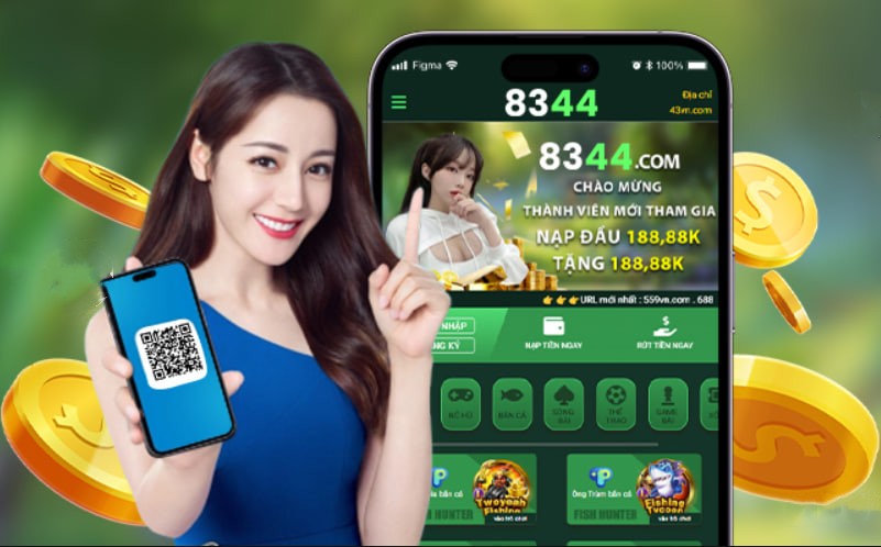 Hình ảnh quảng cáo của tg88 hiển thị nền tảng và các lợi ích
